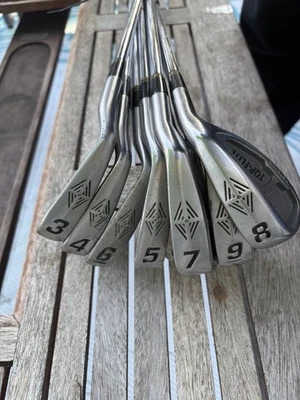 Top Flight Tour Irons Set 3-9 Nice Grips And Faces - Image 1 of 4