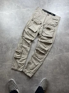G-Star RAW RFW Research Cargo Hose Gr. 33/34 Techwear Military Utility Beige - Bild 1 von 12