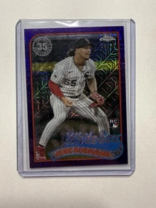 2024 Topps Chrome Series 2 '89 Silver Pack refractor púrpura/75 JOSE RODRIGUEZ - Imagen 1 de 2