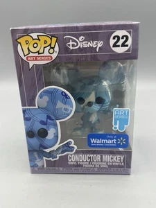 Conductor Mickey Disney Animation Art Series Special Edition Funko Pop #22 - Picture 1 of 7