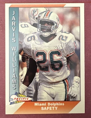 1991 Pacific #279 Jarvis Williams - Miami Dolphins - Image 1 of 2