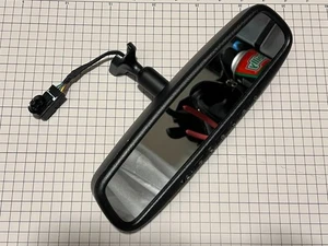 Toyota Lexus OEM Rear View Mirror HomeLink Dimming 4112A-AECHL5 2015 16 17 18 19 - Picture 1 of 5