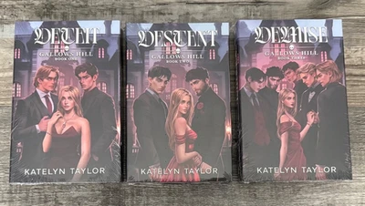 AOTA Book Box GALLOWS HILL Katelyn Taylor DECEIT, DESCENT & DEMISE + NSFW Print - image 1 of 4