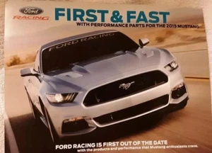 2015 Ford Racing Performance Mustang Spec Card - Picture 1 of 2