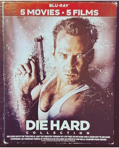 Die Hard Collection (Blu-ray) w/ Slipcover 5 Movie Collection Fox OOP - Picture 1 of 3