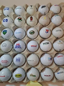 Lotto 30 palline da golf logo #029 campi marchi pubblicità da collezione vintage Hawii HI - Foto 1 di 5
