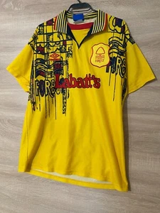 Vintage Umbro Nottingham Forest FC Auswärts-Fußballtrikot Herren Größe L - Bild 1 von 10