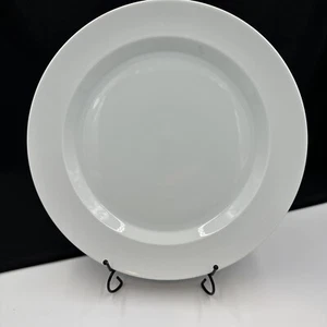 Plato de picar (plato redondo) porcelana Dansk Hanne Botelet blanco 13" •PRÍSTINO• - Imagen 1 de 15