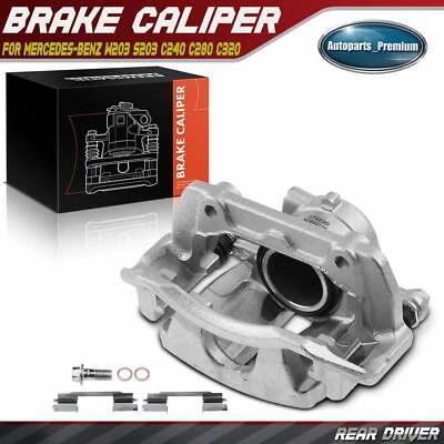 Pinza de freno de disco delantera izquierda con soporte para Mercedes-Benz W203 S203 C240 C280 Foto 1 de 4