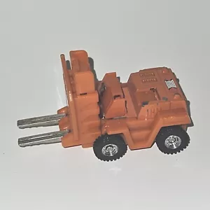 Vintage 1984 GoBots Autocon Spoons Enemy Robot Forklift Action Figure - Picture 1 of 3