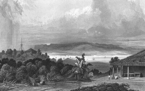 MALAYSIA, Penang Island Pulau Pinang PEARL OF ORIENT ~ 1842 Art Print Engraving - Picture 1 of 1