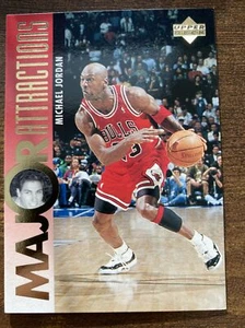 1995-96 Upper Deck Major Attractions Michael Jordan 337 - Picture 1 of 4