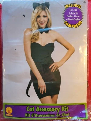 Kit de accesorios Halloween gato mujer  Foto 1 de 3