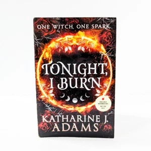 TONIGHT, I BURN by Katharine J. Adams *11/23 ARC* VG+ LGBTQ Fantasty - Picture 1 of 10