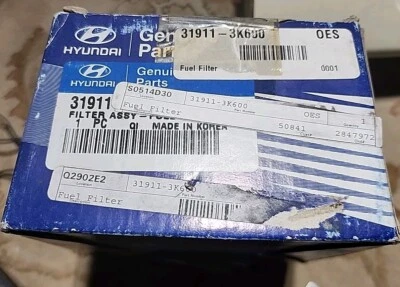 MONTAJE DE FILTRO DE COMBUSTIBLE ORIGINAL PARA HYUNDAI SONATA 2007 2,4 L parte # 31911-3K600 Foto 1 de 3