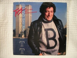 TONY BENNETT THE ART OF EXCELLENCE VINYL LP RECORD 1986 FC 40344 PROMO - Picture 1 of 9
