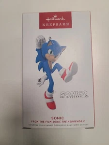 Hallmark Sonic the Hedgehog 2 Movie 2022 Ornament Brand New FREE SHIPPING - Picture 1 of 2