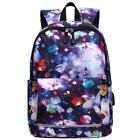 Allacki Fashion Shcool Backpacks For Student Boys & Girls Usb Backpack(7 Color)