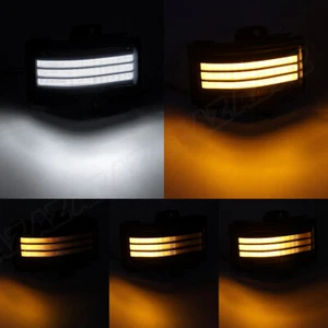 Sequential LED Side Mirror Light for 2017-23 Ford Super Duty F250 F350 F450 F550 - Picture 1 of 11