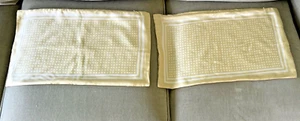 Serena & Lily 100% Silk Pair of Delicate Yellow Polka Dots Pillowcases 12” x 20” - Picture 1 of 10