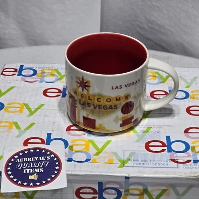 Starbucks Coffee Mug Las Vegas You Are Here Collection Mug 2017 14 oz Cup - Image 1 of 4