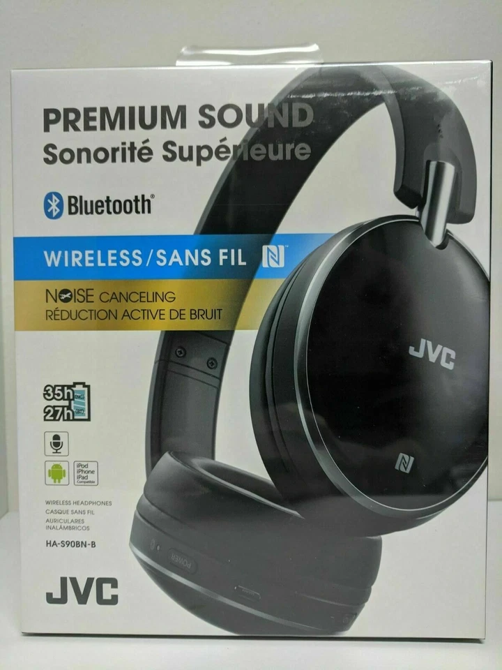 JVC HA-S90BN, Black - Image 1 of 2