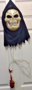 Dripping Bleeding Mask Skull Reaper Halloween Costume Adult RN Fun World - Picture 1 of 1