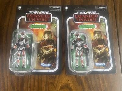 Star Wars Colección Vintage TVC VC 113 Photoreal Old Republic Trooper x2 Lote Foto 1 de 4