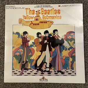 The Beatles YELLOW SUBMARINE LASERDISC Sealed In Shrink NOS Rare 1987 - Picture 1 of 3