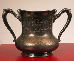 1899 JOHN DUNN GOLF PRO CHAMPION TROPHY NINIGRET GOLF COUNTRY CLUB RARE !! - Picture 1 of 5