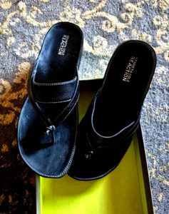 Kenneth Cole Reaction Black Bea-Mine LE Sandals - 10 M - Picture 1 of 6