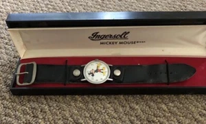 1960's Mickey Mouse Watch Ingersoll Men's, Ladies Runs Original Box - Picture 1 of 4