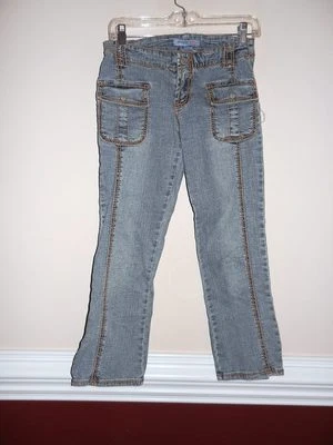 Pantalones de mezclilla capri elásticos para mujer Apollo talla 3/4 nuevos sin etiquetas Foto 1 de 2