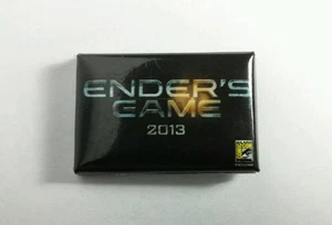 ENNDER'S GAME 2013 SAN DIEGO COMIC CON SWAG MOVIE SM 1x1.5" PINBACK BUTTON PIN - Picture 1 of 2