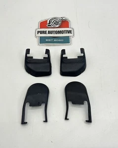 2001-2005 Lexus IS300 Front Left Driver Side Seat Mounting Bolt Covers Black OEM - Picture 1 of 4