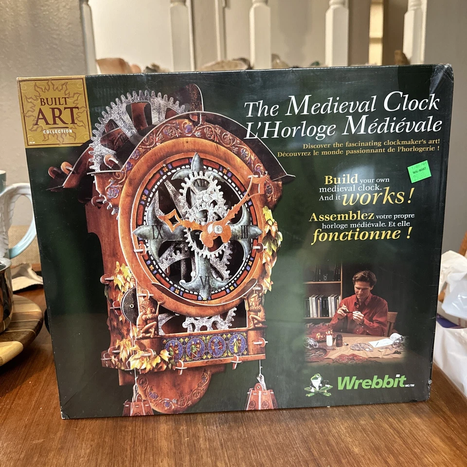 Kit Reloj Medieval Wrebbit Construye tu propia Colección de Arte. Precintado. 1997 Foto 1 de 4