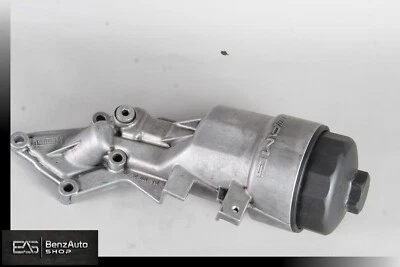 Carcaça de refrigerador de filtro de óleo Mercedes W221 S63 CLK63 CLS63 AMG 1561800410 FABRICANTE DE EQUIPAMENTO ORIGINAL - Imagem 1 de 4