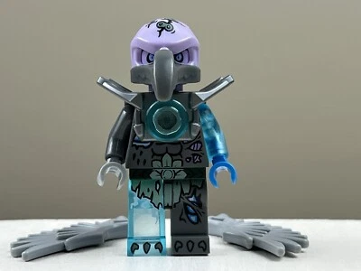 LEGO Legends of Chima Minifigure - Vornon Flat Silver Armor - loc112 850913 NEW - Image 1 of 4