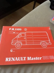 Renault Master Catalogue pieces Rechanges Detachees PR 1109 3 Parts List 1981 - Bild 1 von 15