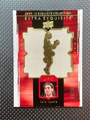 2009-10 Exquisite Collection Extra Exquisite Jerseys LUIS SCOLA GU /50 - Image 1 of 2