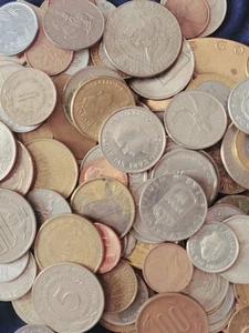 🌎 Bulk World Coins Lot - 1/2 Pfund (gemischte Länder, alt & modern, Fremdwährung  - Bild 1 von 5