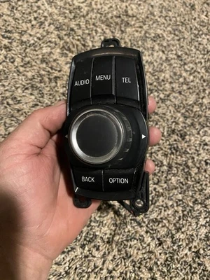 2014-2021 BMW X3 iDrive Navigation Menu Audio Control Switch OEM - Image 1 of 3