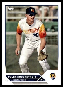 TYLER SODERSTROM 2023 TOPPS PRO DEBUT RC LAS VEGAS AVIATORS #PD-28 - Picture 1 of 2