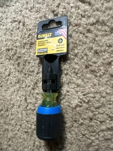DEWALT DWHT66369 1/4" Phillips  x 1-1/2" Vinyl Grip Standard Stubby Screwdriver - Foto 1 di 5
