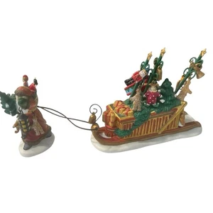 Department 56 Xmas Heritage Village Father Christmas's Journey #58407 w Box! - Picture 1 of 10