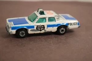 Vintage Matchbox Superfast Plymouth Gran Fury Police Car G12 LQQK - Picture 1 of 6