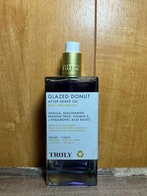 Aceite para después del afeitado Truly Glazed Donut 6,4 oz/189 ml nuevo sin caja tamaño jumbo Foto 1 de 2