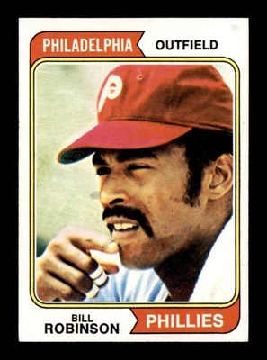 Bill Robinson 1974 Topps #174 casi nuevo/casi nuevo+ X3592662 Foto 1 de 3