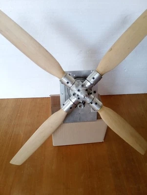 Verstellpropeller, Prototyp Modellbau, mit Getriebe u.  E-Motor  Ultra 3300-7, - Bild 1 von 4