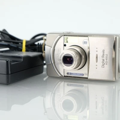 Konica Revio KD400Z Digital Compact Camera 4.0MP Silver Digicam CCD Sensor Vinta - Image 1 of 4